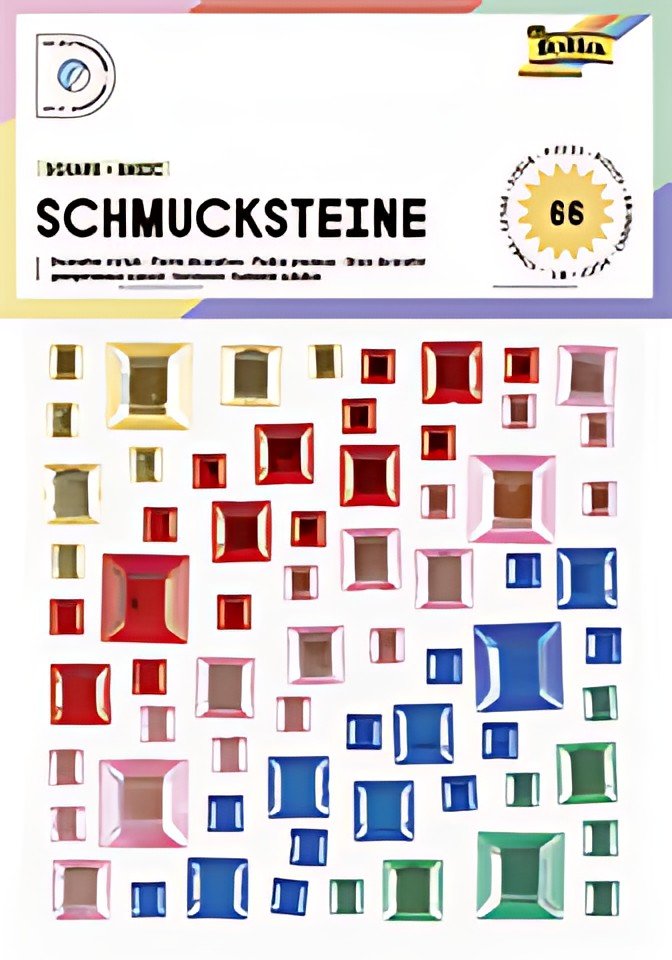 folia Pierre décorative SQUARE BASIC, autocollant