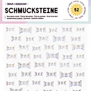 folia Pierre décorative BOWS IRIDESCENT, autocollant