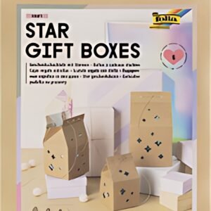 folia Set de boîtes-cadeaux "Star gift boxes", papier kraft
