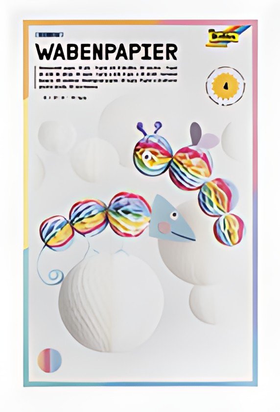 folia Papier alvéolé RAINBOW, 30 couches, 210 x 330 mm