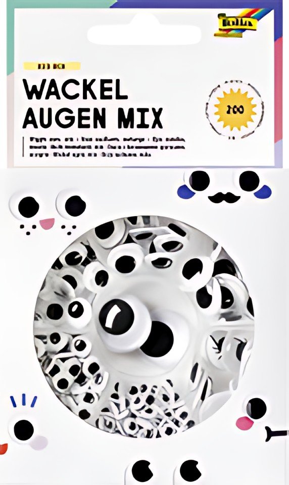 folia Oeil vacillant BIG BOX MIX, autocollant