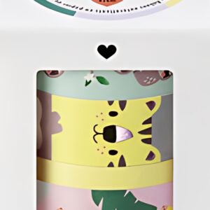 folia Ruban adhésif décoratif Washi-Tape HOTFOIL WILDLIFE