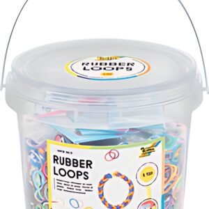 folia Rubber Loops Super Pack, 5.700 pièces, dans un seau