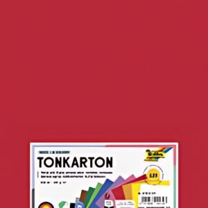 folia Carton de couleur A4, 180 g/m2, assorti en 12 couleurs