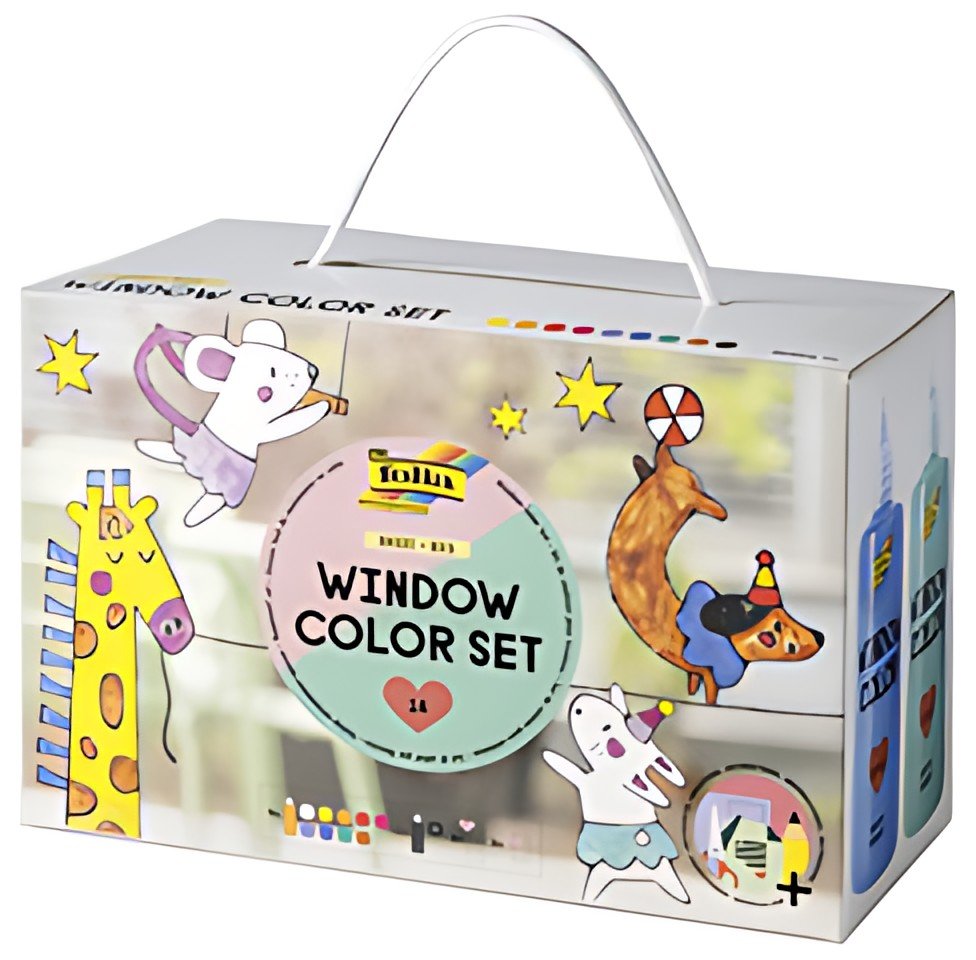 folia Kit Window Color Jumbo BASIC BIG, 10 x 80 ml
