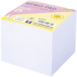 folia Bloc cube, 90 x 90 mm, 700 feuilles, blanc