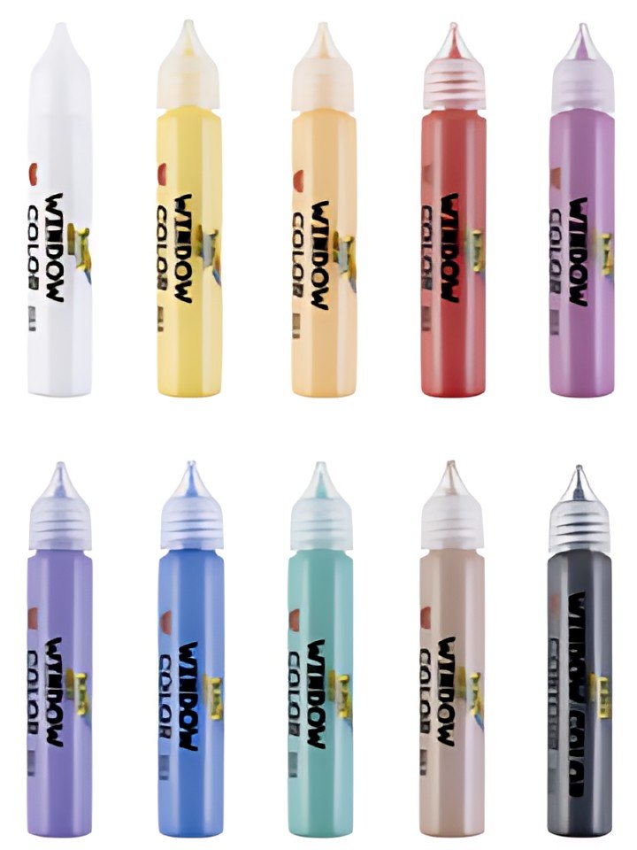 folia Kit Window Color BASIC SMALL, 10 x 30 ml