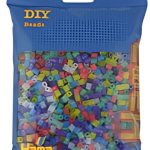 Hama Perles à repasser midi "mix paillettes", dans un sachet