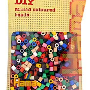 Hama Perles à repasser midi "mix de couleurs", en sachet