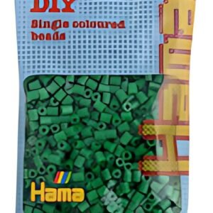 Hama Perles à repasser midi, dans un sachet, vert