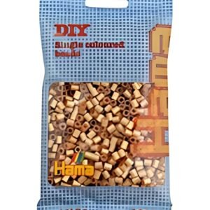 Hama Perles à repasser midi, dans un sachet, or
