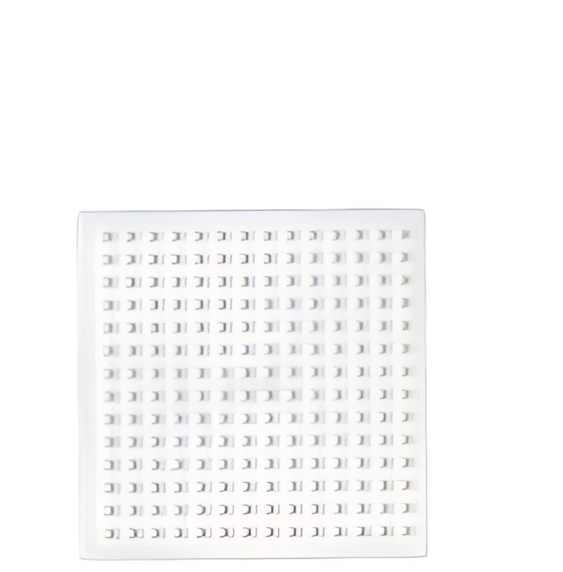 Hama Plaque pour perles midi "Petit carré", blanc