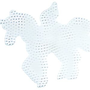 Hama Plaque pour perles midi "Pégase/licorne", blanc