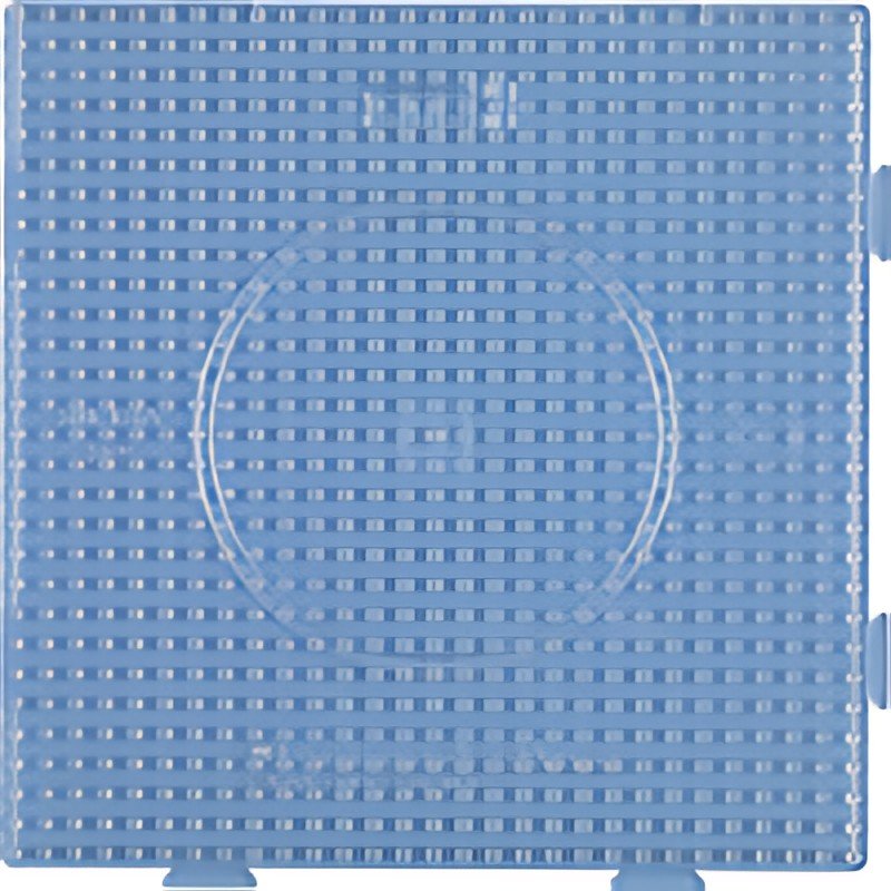 Hama Plaques pour perles midi "grand carré", transparent