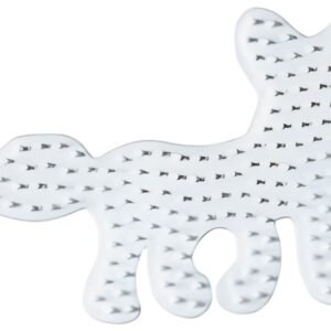 Hama Plaque pour perles midi "Renard", blanc