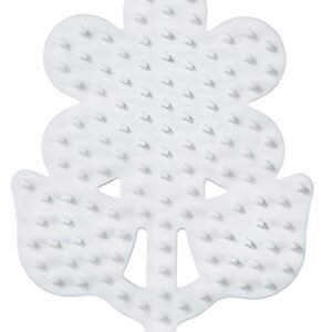 Hama Plaque pour perles "petite fleur", blanc