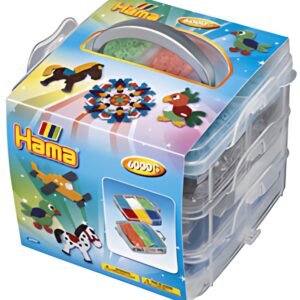 Hama Perles à repasser midi "boîte de rangement neutre"