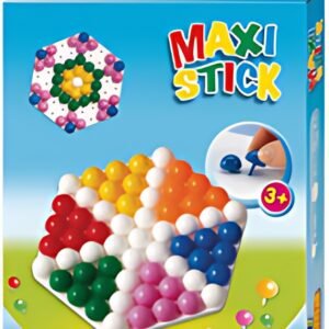Hama Maxi Stick perles à piquer "Hexagone", coffret cadeau