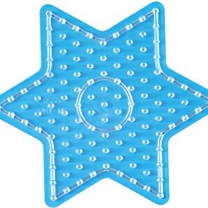 Hama Plaque pour perles à repasser "Etoile", transparent