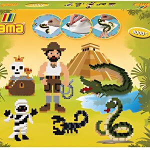 hama Perles à repasser midi "Aventure", coffret cadeau