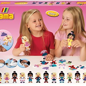 hama Perles à repasser midi "Poupée à habiller", coffret