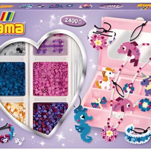 hama Perles à repasser midi "Boîte créative", coffret cadeau
