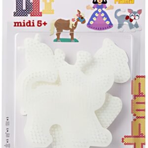 hama Plaques pour perles "Princesse, cheval, chat", blister