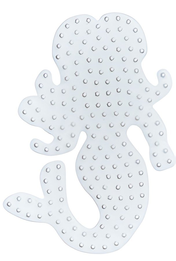 Hama Plaque pour perles midi "Sirène", blanc