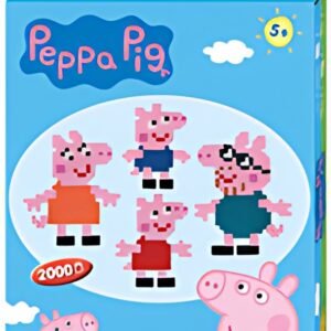 HAMA Perles à repasser midi "Peppa Pig", coffret cadeau
