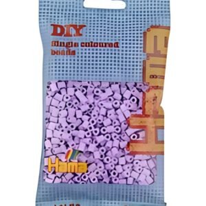 Hama Perles à repasser midi, sachet, lilas pastel
