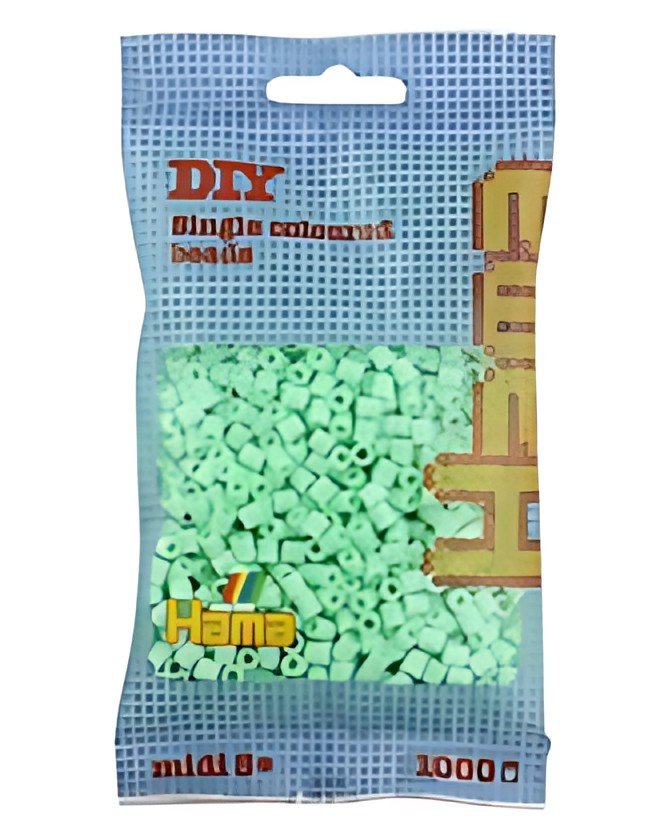 Hama Perles à repasser midi, sachet, menthe pastel