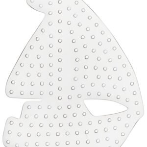 Hama Plaque pour perles midi "Voilier", blanc
