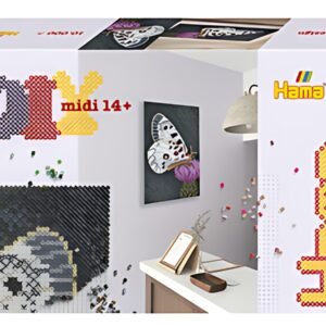 Hama Perles à repasser Art "Papillon", boîte cadeau
