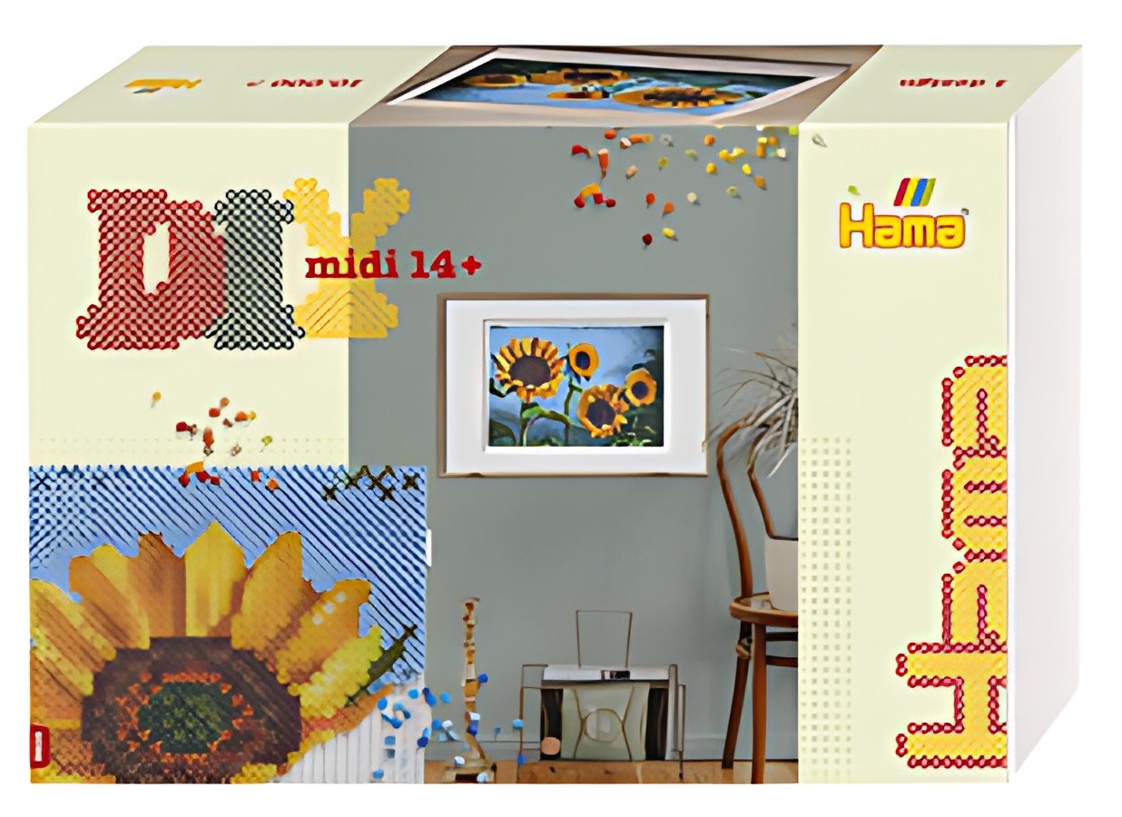 Hama Perles à repasser Art "Tournesols", boîte cadeau