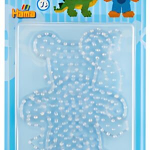 hama Plaques pour perles à repasser "Ours, dinosaure"