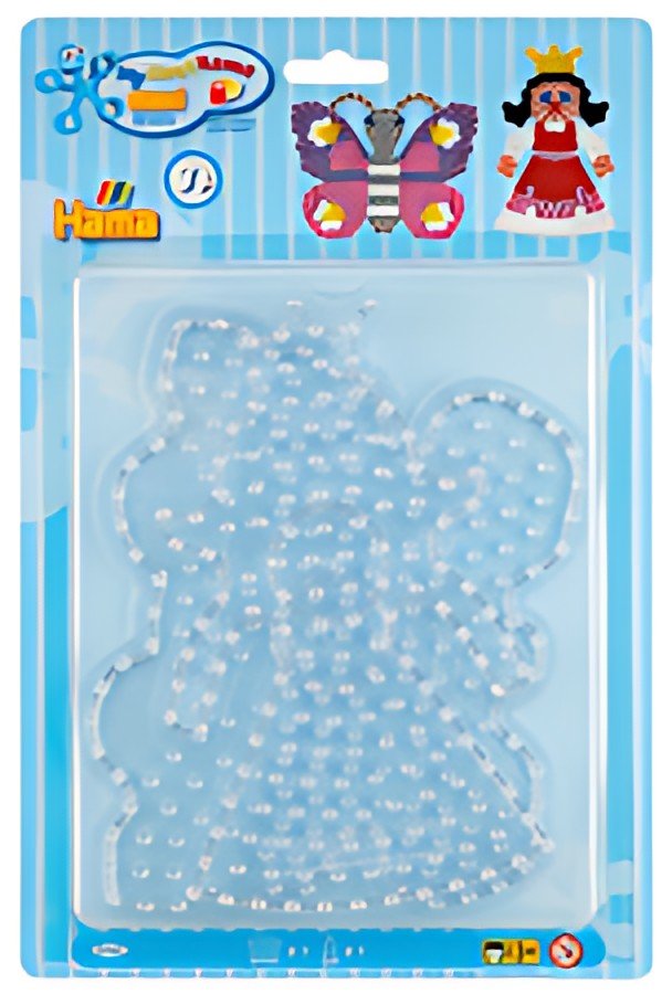 Hama Plaques pour perles à repasser "Papillon, princesse"