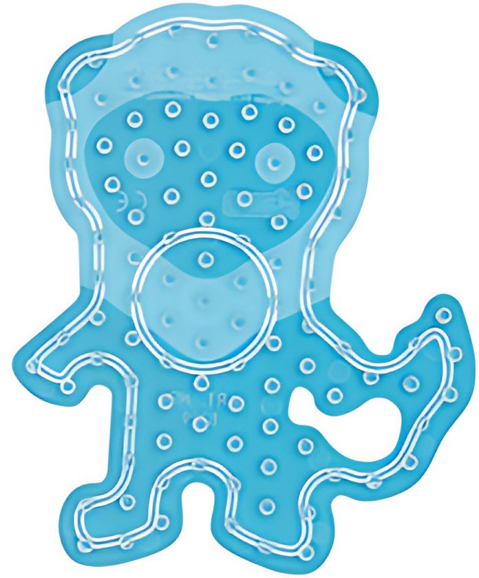 Hama Plaque pour perles à repasser "Lion", transparent