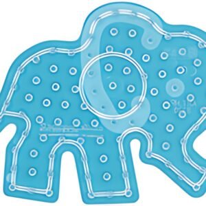 Hama Plaque pour perles à repasser "Eléphant", transparent