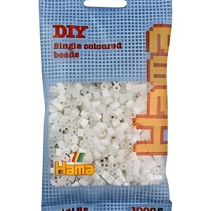 Hama Perles à repasser midi, sachet, nacre