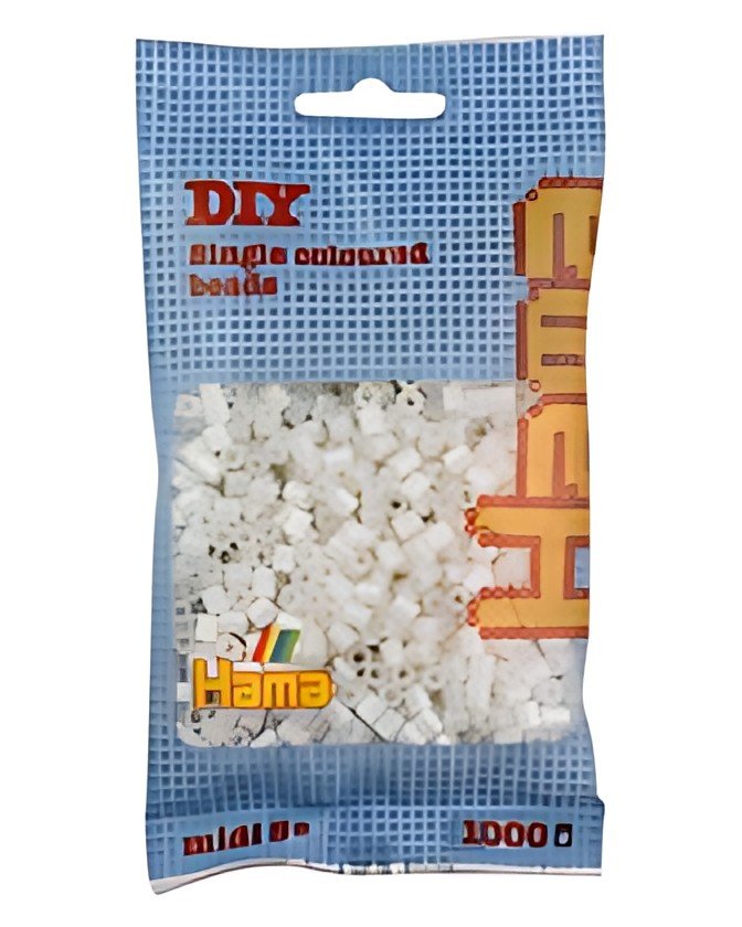 Hama Perles à repasser midi, sachet, nacre