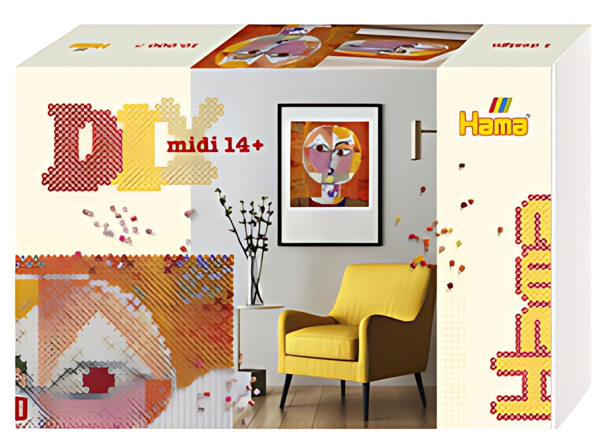 Hama Perles à repasser midi "Paul Klee", coffret cadeau