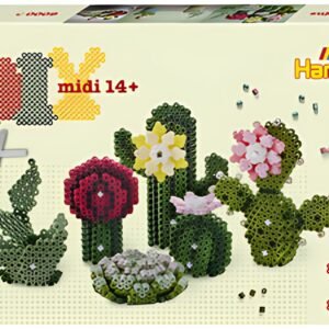 Hama Perles à repasser midi Art "Succulentes", coffret