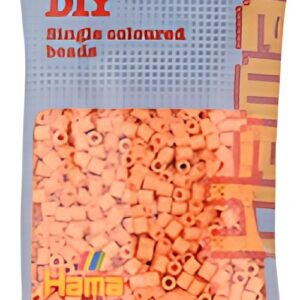 Hama Perles à repasser midi, sachet, abricot clair