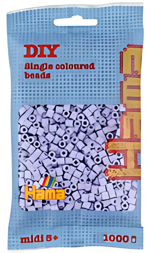 Hama Perles à repasser midi, sachet, lavande clair