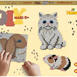 Hama Perles à repasser midi "Animaux de compagnie", coffret