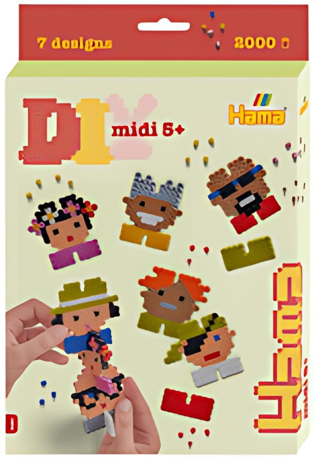 Hama Perles à repasser midi "Pixel 8", coffret cadeau