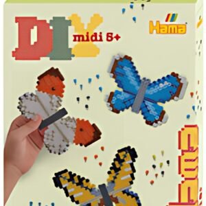Hama Perles à repasser midi "Papillons", coffret cadeau