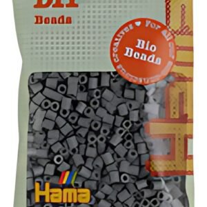 Hama Perles à repasser Bio midi, sachet, gris