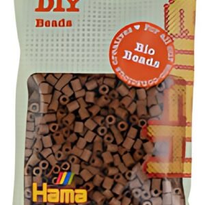 Hama Perles à repasser Bio midi, sachet, nougat