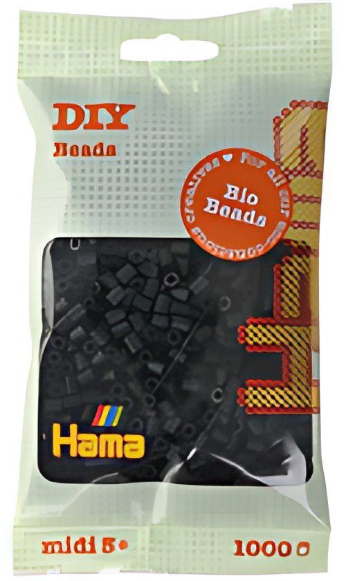 Hama Perles à repasser Bio midi, sachet, jaune pâle